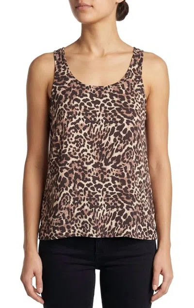 Nation Ltd Naomi Classic Tank Top In Safari In Animal Print