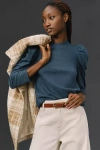 Nation Ltd, Nation Ltd Nation Ltd Zeta Puff-sleeve Top In Blue
