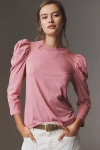 Nation Ltd, Nation Ltd Nation Ltd Zeta Puff-sleeve Top In Pink