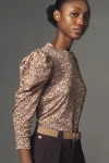 Nation Ltd, Nation Ltd Nation Ltd Zeta Puff-sleeve Top In Pink