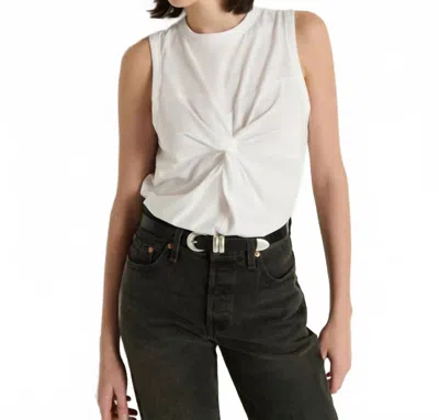 Nation Ltd Neve Twist Tank Top In White