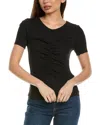 Nation Ltd Nevina Seamed Gathered T-shirt