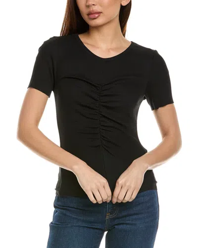 NATION LTD NEVINA SEAMED GATHERED T-SHIRT