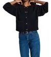 Nation Ltd Otto Jacket In Jet Black In Black