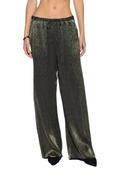 Nation Ltd Paloma Pant In Graphite Foil In Multi