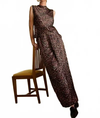 Nation Ltd Paloma Pant In Winter Leopard In Animal Print