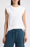 Nation Ltd Patti Muscle Tee In Optic White