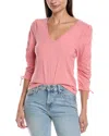 Nation Ltd Prima Top In Mauveglow In Pink