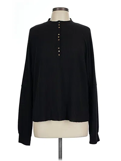 Pre-owned Nation Ltd Pullover Sweater In Black