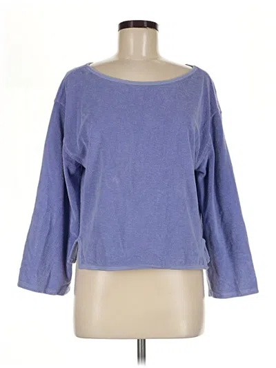 Pre-owned Nation Ltd Pullover Sweater In Blue