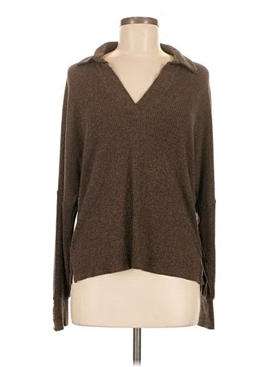 Pre-owned Nation Ltd Pullover Sweater In Brown