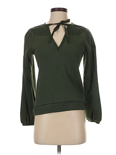 Pre-owned Nation Ltd Pullover Sweater In Green