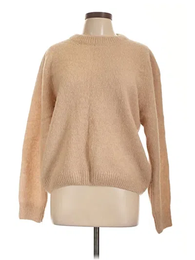 Pre-owned Nation Ltd Pullover Sweater In Tan