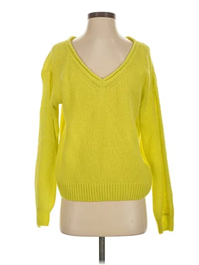 Pre-owned Nation Ltd Pullover Sweater In Yellow