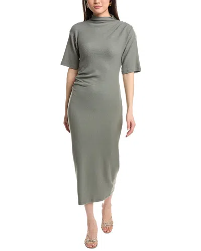 Nation Ltd Rebecca Midi Dress In Green