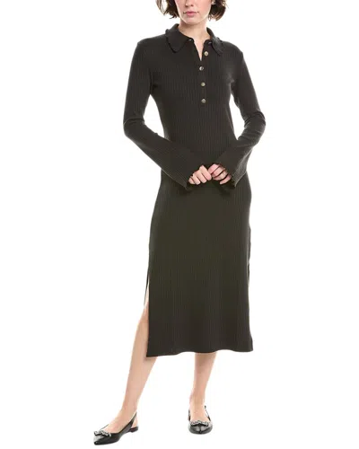 Nation Ltd Rennie Sweaterdress In Black