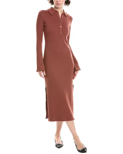 Nation Ltd Rennie Sweaterdress In Brown