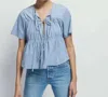 Nation Ltd Robin Tie-front Top In Multi
