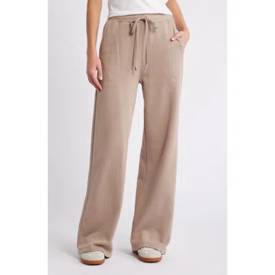 Nation Ltd Rocco Drawstring Sweatpants In Mushroom
