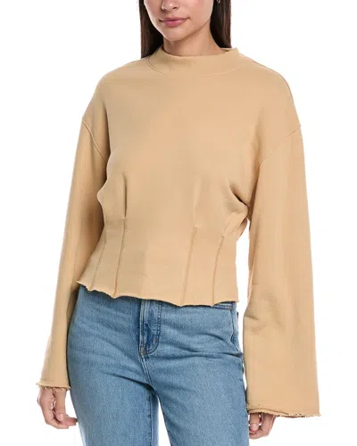 Nation Ltd Rocky Sweatshirt In Brown