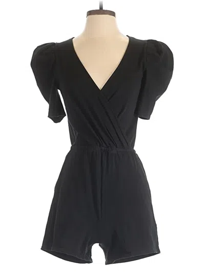 Pre-owned Nation Ltd Romper In Black