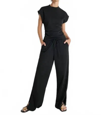 Nation Ltd Rosetta Pants In Jet Black