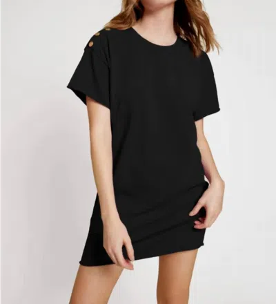 Nation Ltd Rowan Dress In Jet Black