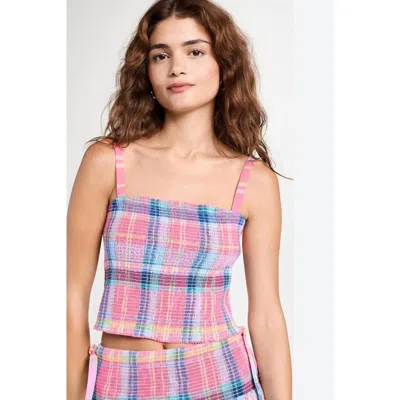 Nation Ltd Rumer Gathered Crop Cami In Clueless In Multi