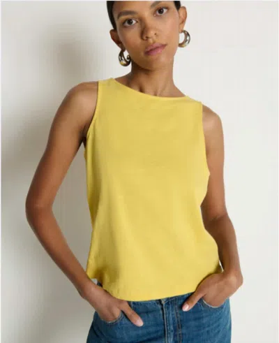Nation Ltd Sammi Tie Back Tank In Sunshine In Yellow