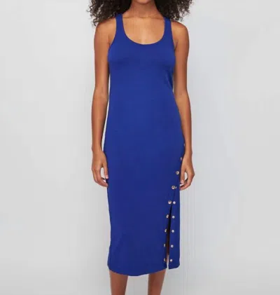 Nation Ltd Sevan Midi Dress In Blue