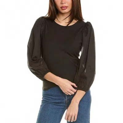 Nation Ltd Shalom Tie Combo Tee In Black