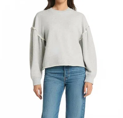 Nation Ltd Shane Sweatshirt In Heather Grey In Gray