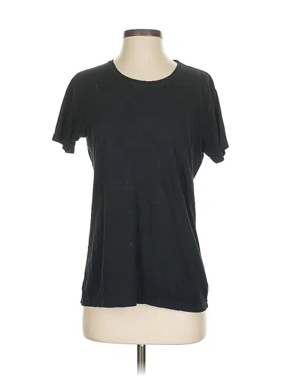 Pre-owned Nation Ltd Short Sleeve T-shirt In Black