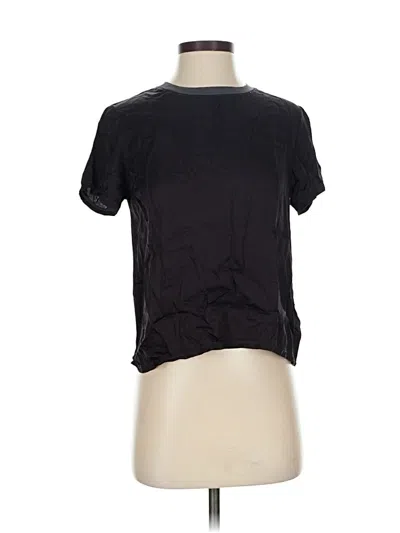 Pre-owned Nation Ltd Short Sleeve T-shirt In Black