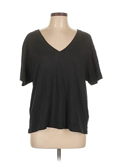 Pre-owned Nation Ltd Short Sleeve T-shirt In Black