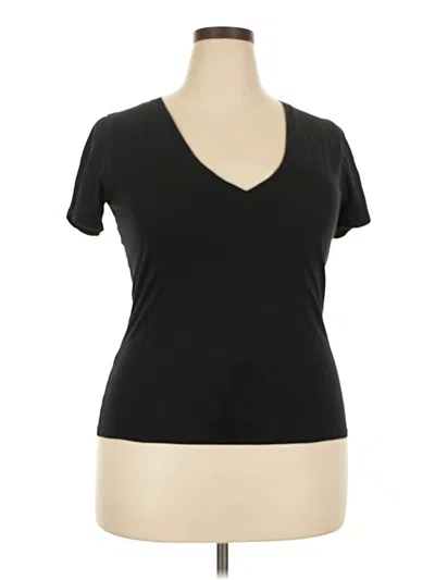 Pre-owned Nation Ltd Short Sleeve T-shirt In Black