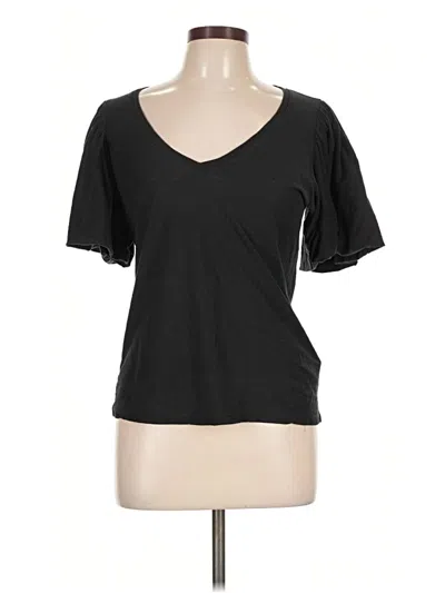 Pre-owned Nation Ltd Short Sleeve T-shirt In Black