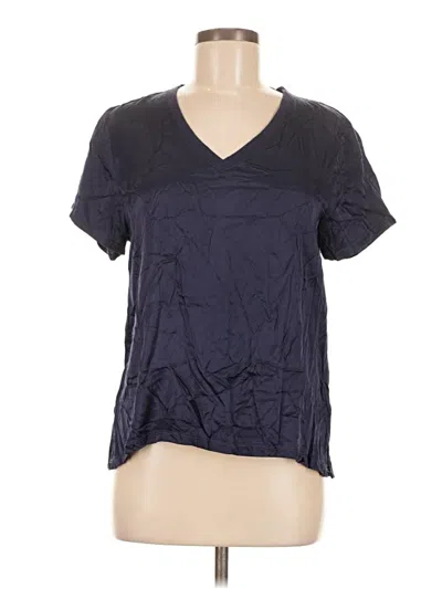 Pre-owned Nation Ltd Short Sleeve T-shirt In Blue