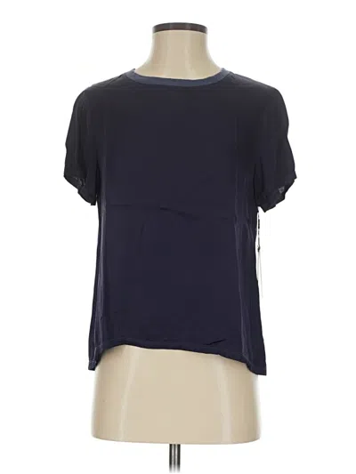 Pre-owned Nation Ltd Short Sleeve T-shirt In Blue