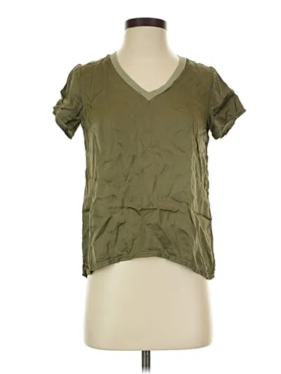 Pre-owned Nation Ltd Short Sleeve T-shirt In Green