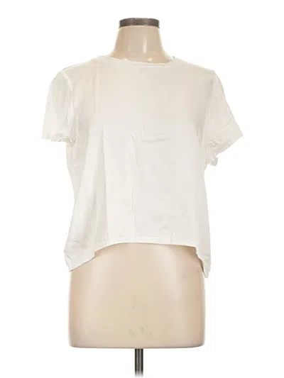 Pre-owned Nation Ltd Short Sleeve T-shirt In Ivory