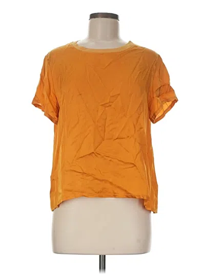Pre-owned Nation Ltd Short Sleeve T-shirt In Orange