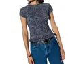 Nation Ltd Sissi Smocked Top In Confetti Print In Multi