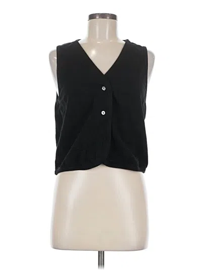 Pre-owned Nation Ltd Sleeveless Blouse In Black