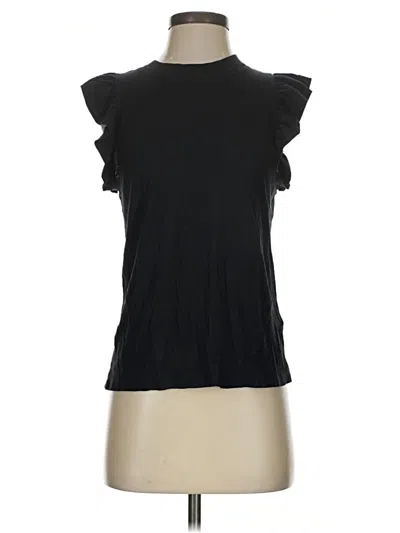 Pre-owned Nation Ltd Sleeveless Blouse In Black