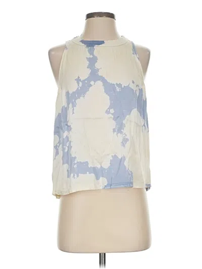 Pre-owned Nation Ltd Sleeveless Blouse In Blue