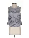 Nation Ltd Sleeveless Blouse In Gray