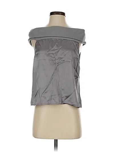 Pre-owned Nation Ltd Sleeveless Blouse In Gray