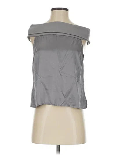 Pre-owned Nation Ltd Sleeveless Blouse In Gray