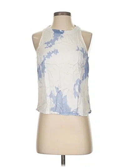 Pre-owned Nation Ltd Sleeveless Blouse In Ivory